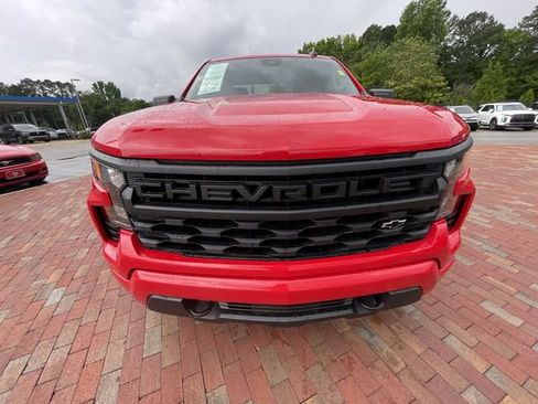 Used 2024 Chevrolet Silverado 1500 Custom w/ Turbomax Blackout Package AWD/4WD image 23