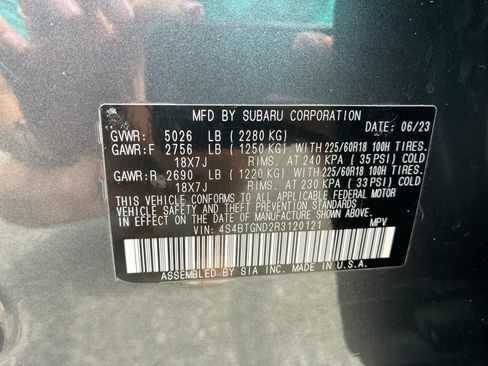Used 2024 Subaru Outback Limited XT w/ Popular Package #2 AWD/4WD image 35