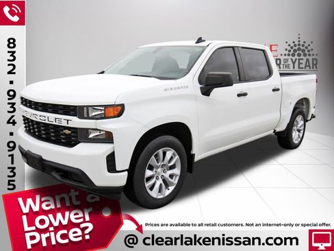 Used 2022 Chevrolet Silverado 1500 Custom image 3