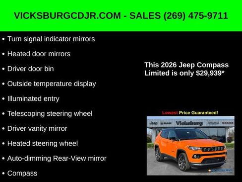 New 2026 Jeep Compass Limited image 22