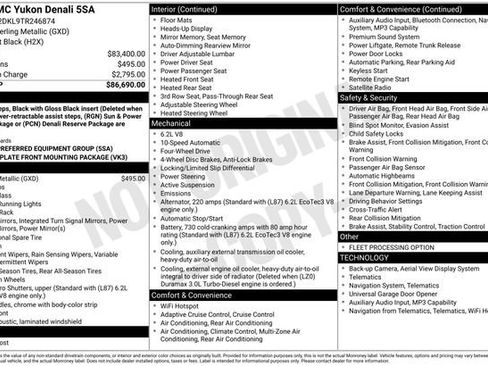 Used 2026 GMC Yukon Denali AWD/4WD image 32
