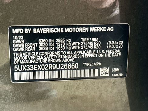 Certified 2024 BMW X6 xDrive40i w/ Parking Assistance Package AWD/4WD image 32