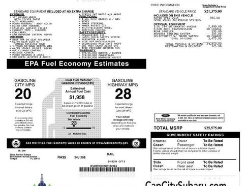 Used 2011 Ford Fusion SE w/ 201A Rapid Spec Order Code FWD image 3