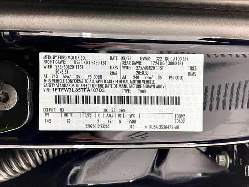 New 2026 Ford F150 XLT w/ Equipment Group 302A MID image 8