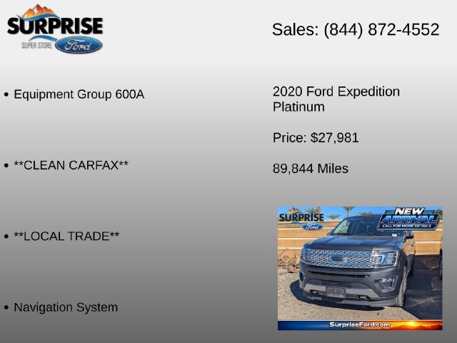Used 2020 Ford Expedition Platinum AWD/4WD image 6