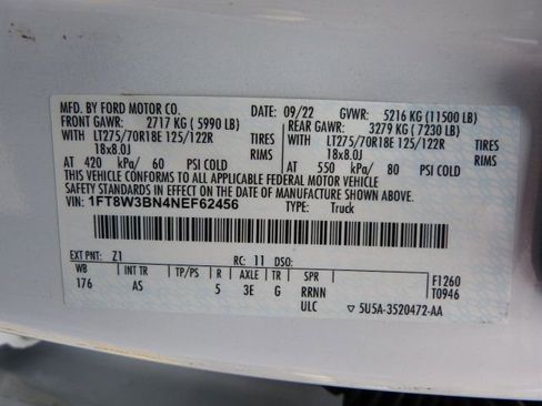 Used 2022 Ford F350 XL w/ STX Appearance Package image 49