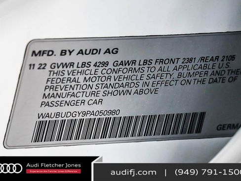 Used 2023 Audi A3 2.0T Premium Plus w/ Premium Plus Package image 24