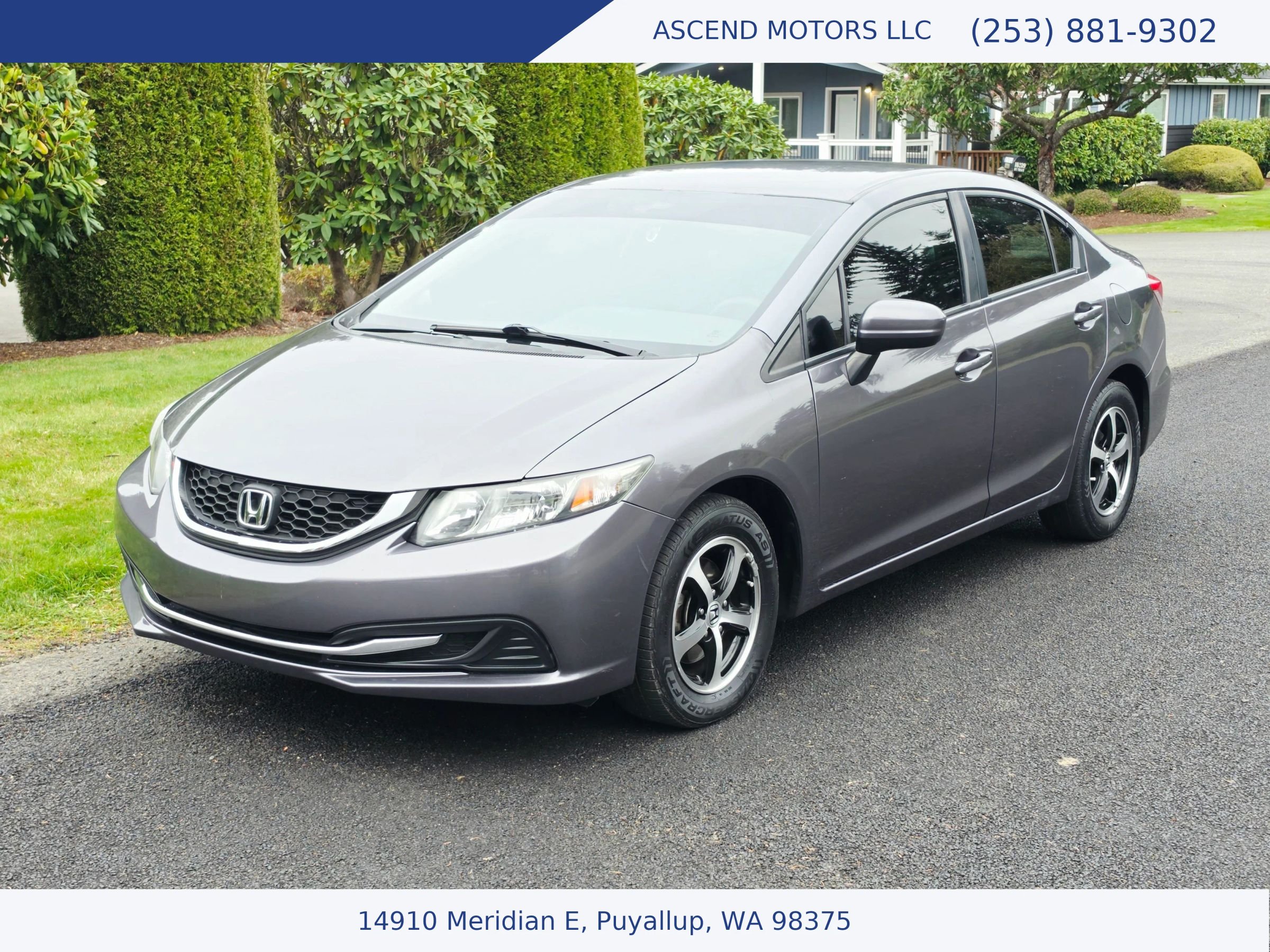 Used 2015 Honda Civic SE image 1