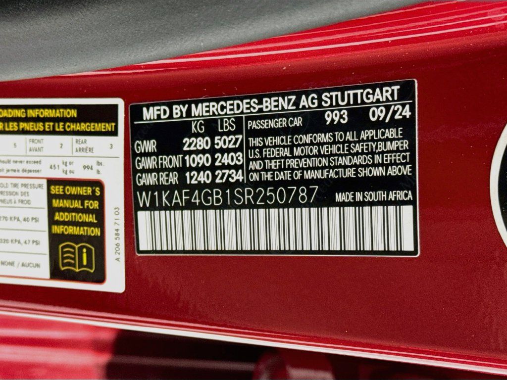Certified 2025 Mercedes-Benz C 300 Sedan image 35