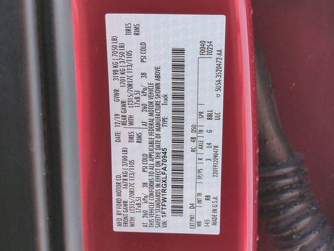 Used 2020 Ford F150 Raptor w/ Equipment Group 802A Luxury image 42