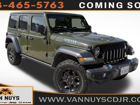 Used 2023 Jeep Wrangler Unlimited w/ 8.4" Radio Group image 1