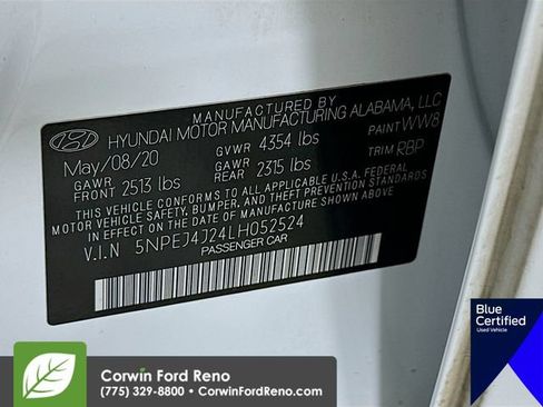 Used 2020 Hyundai Sonata SEL Plus FWD image 35