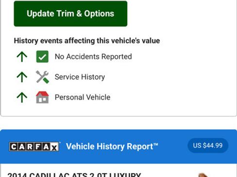 Used 2014 Cadillac ATS Luxury w/ Sun And Sound Package image 16