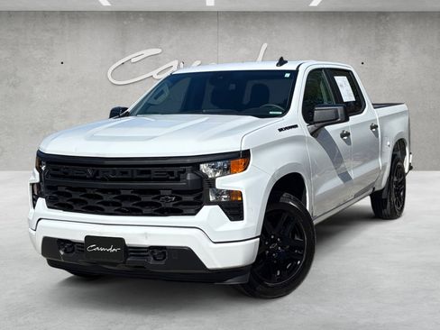 Used 2023 Chevrolet Silverado 1500 Custom w/ LPO, Dark Essentials Package image 1