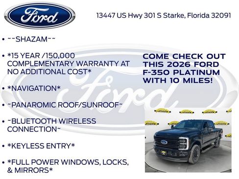 New 2026 Ford F350 Platinum image 5