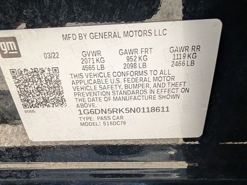 Used 2022 Cadillac CT5 Premium Luxury w/ Climate Package image 23