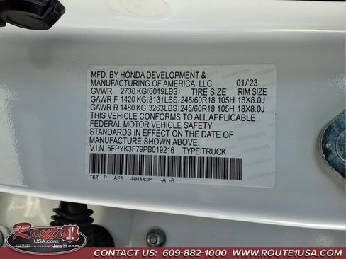 Used 2023 Honda Ridgeline RTL-E image 32