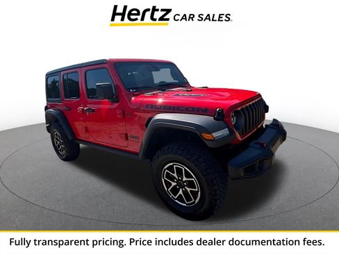 Used 2025 Jeep Wrangler Unlimited Rubicon AWD/4WD image 1