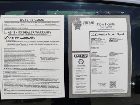 Used 2022 Honda Accord Sport image 37
