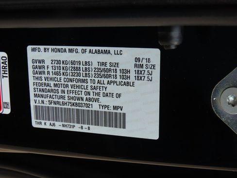 Used 2019 Honda Odyssey EX-L image 35