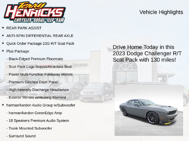 Used 2023 Dodge Challenger R/T Scat Pack w/ Plus Package RWD image 4