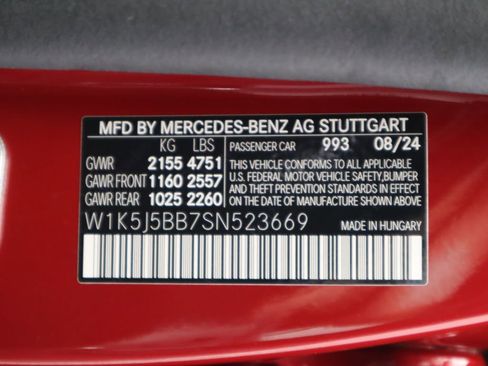 Certified 2025 Mercedes-Benz CLA 35 AMG 4MATIC image 33