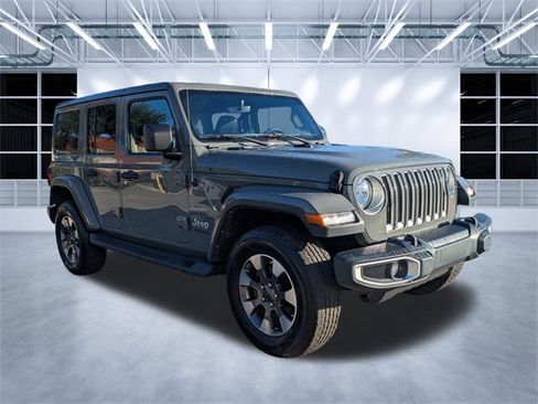 Used 2022 Jeep Wrangler Unlimited Sahara w/ Cold Weather Group image 2