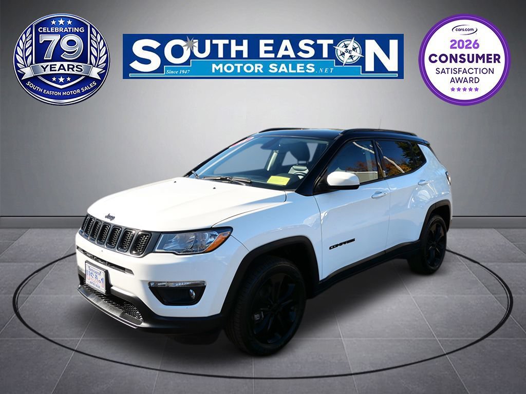Used 2021 Jeep Compass Latitude w/ Sun and Sound Group AWD/4WD image 1
