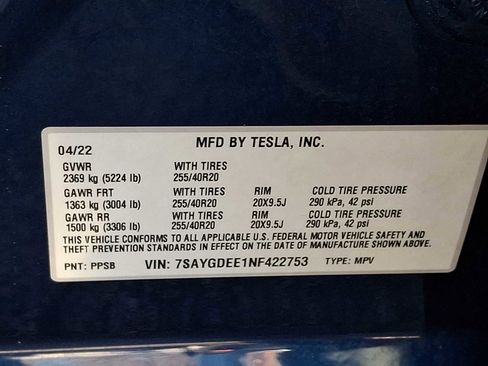 Used 2022 Tesla Model Y Long Range image 27