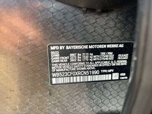 Used 2024 BMW iX xDrive50 w/ Sport Package AWD/4WD image 22