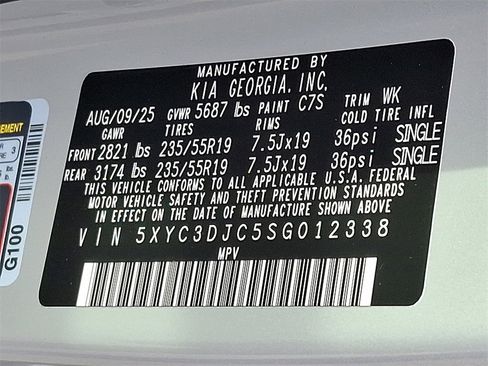 New 2025 Kia EV6 Light w/ Light LR Technology Package image 11