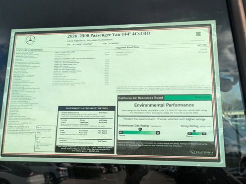 New 2026 Mercedes-Benz Sprinter 2500 image 16