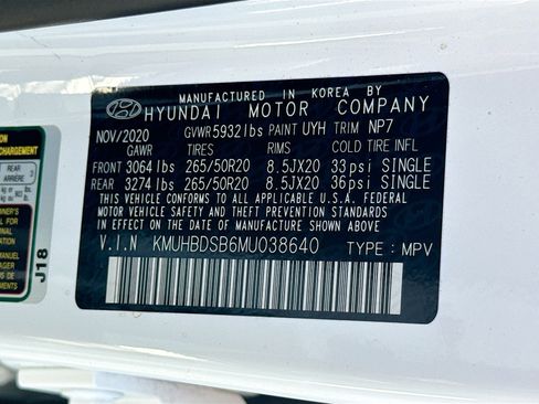 Used 2021 Genesis GV80 2.5T w/ Advanced Package 02 image 35