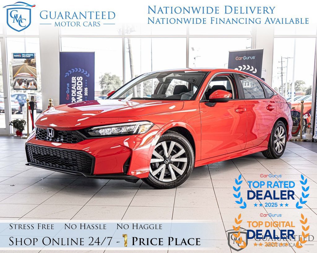 Used 2025 Honda Civic LX image 1