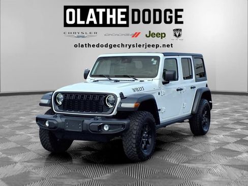 Certified 2025 Jeep Wrangler Unlimited Sport AWD/4WD image 1
