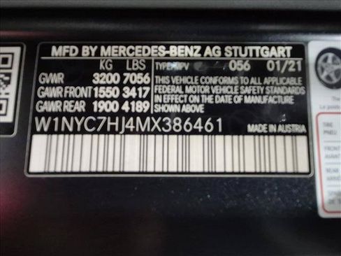 Certified 2021 Mercedes-Benz G 63 AMG 4MATIC image 26