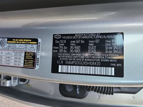 Used 2025 Hyundai Santa Fe Calligraphy AWD/4WD image 25