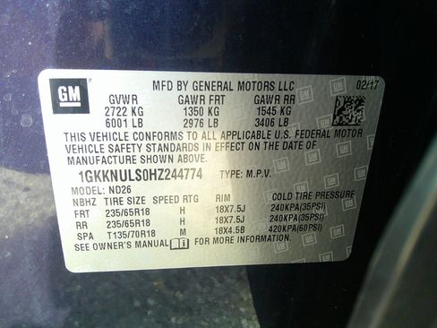 Used 2017 GMC Acadia SLT image 60