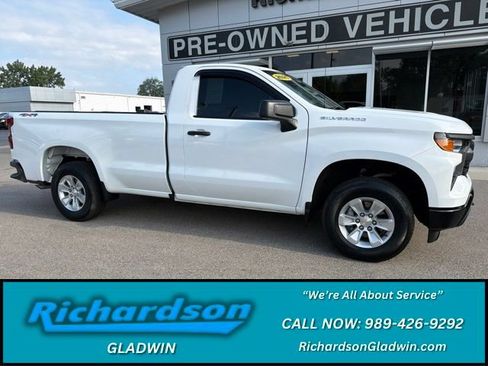 Used 2025 Chevrolet Silverado 1500 W/T w/ WT Value Package AWD/4WD image 1