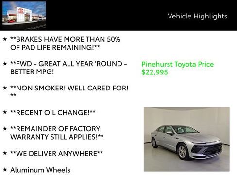 Certified 2025 Hyundai Sonata SE image 19