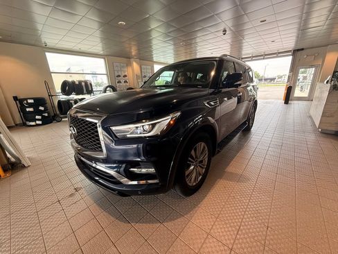 Used 2021 INFINITI QX80 Luxe AWD/4WD image 1