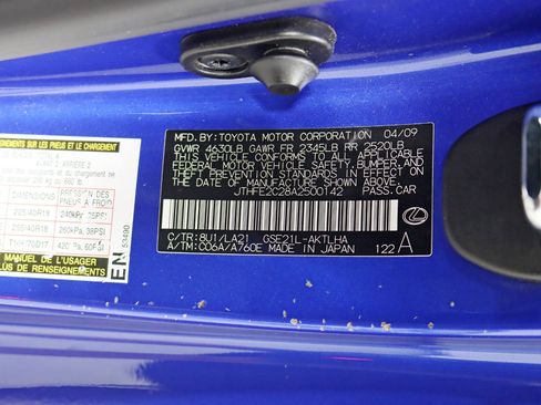 Used 2010 Lexus IS 350C RWD image 34