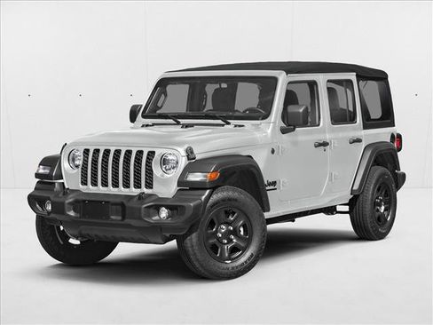 Used 2024 Jeep Wrangler Unlimited Sahara AWD/4WD image 1