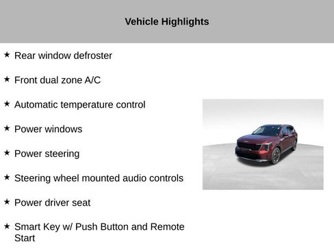 Certified 2024 Kia Sorento S w/ Panoramic Sunroof Package FWD image 15