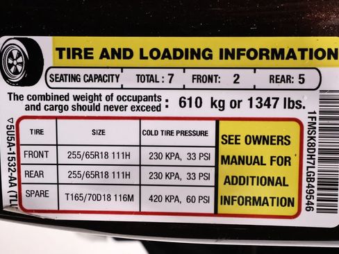 Certified 2020 Ford Explorer XLT w/ Class III Trailer Tow Package AWD/4WD image 47