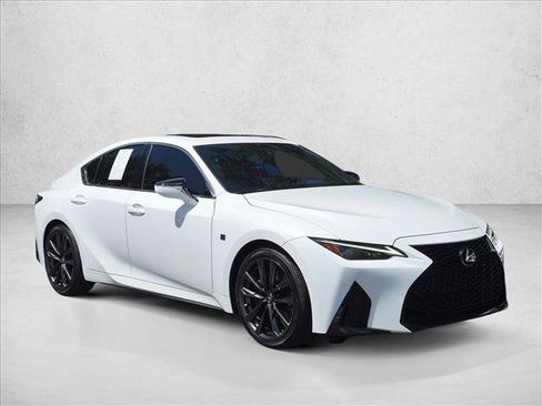 Certified 2024 Lexus IS 350 F Sport w/ Accessory Package 2 RWD image 3