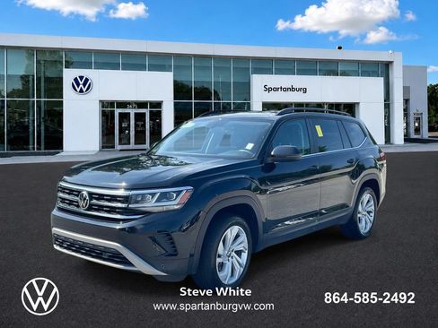 Used 2022 Volkswagen Atlas SE w/ Panoramic Sunroof Package AWD/4WD image 1