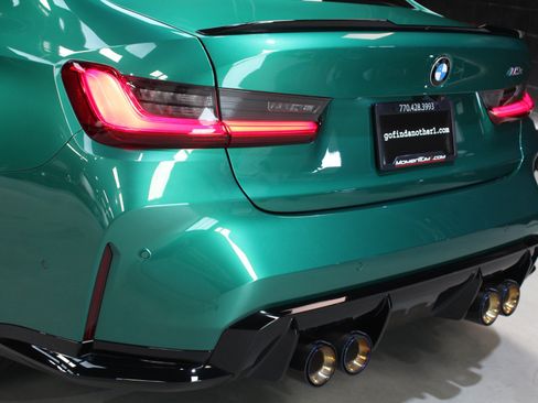 Used 2021 BMW M3 w/ Parking Assistance Package RWD image 16