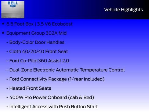 New 2026 Ford F150 XLT w/ Equipment Group 302A MID AWD/4WD image 13