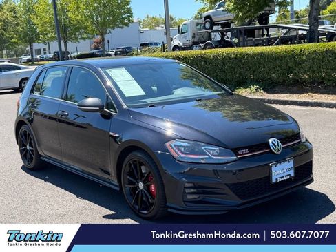Used 2021 Volkswagen GTI SE FWD image 1